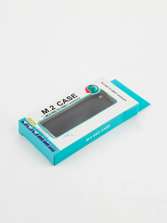 M.2 SSD uchun korpus, NVMe PCIe/SATA NGFF, USB Type-C 3.2 SSD Box 2230-2280