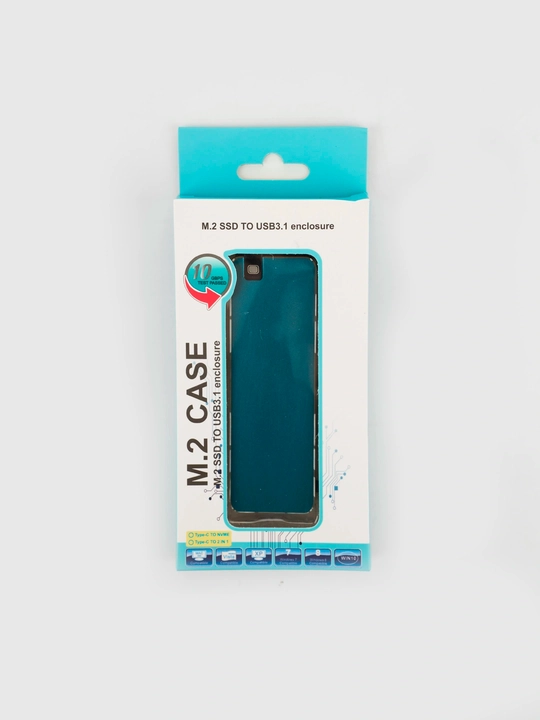 Корпус для SSD M.2 NVMe/SATA NGFF, USB Type-C 3.2, SSD Box 2230/2242/2260/2280