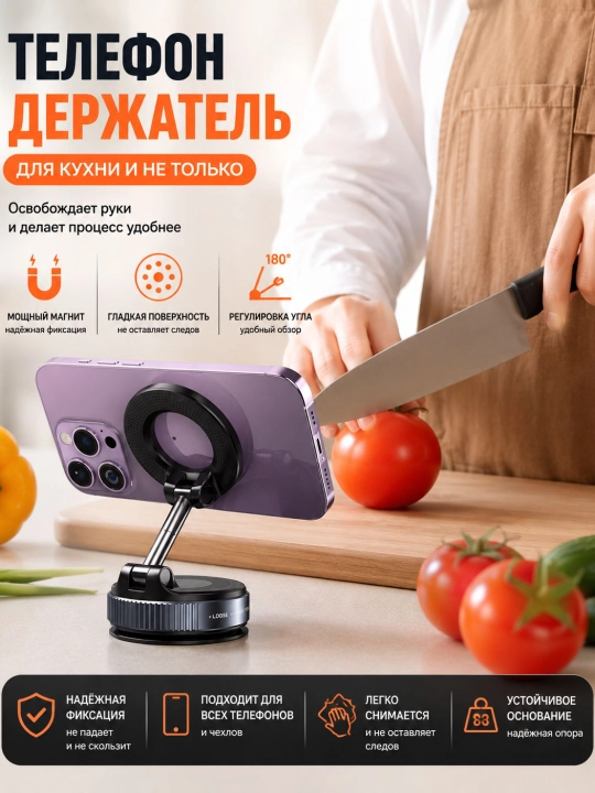 Автомобильный держатель для телефона, разные виды крепления