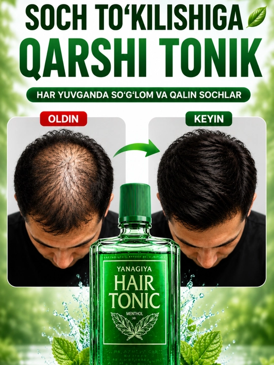 Тоник против выпадения и роста волос YANAGIA Hair Tonic