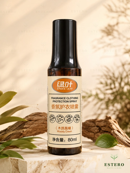 GREENLEAF Woody Dawn kiyim uchun xushbo‘y himoya spreyi, 80 ml - 