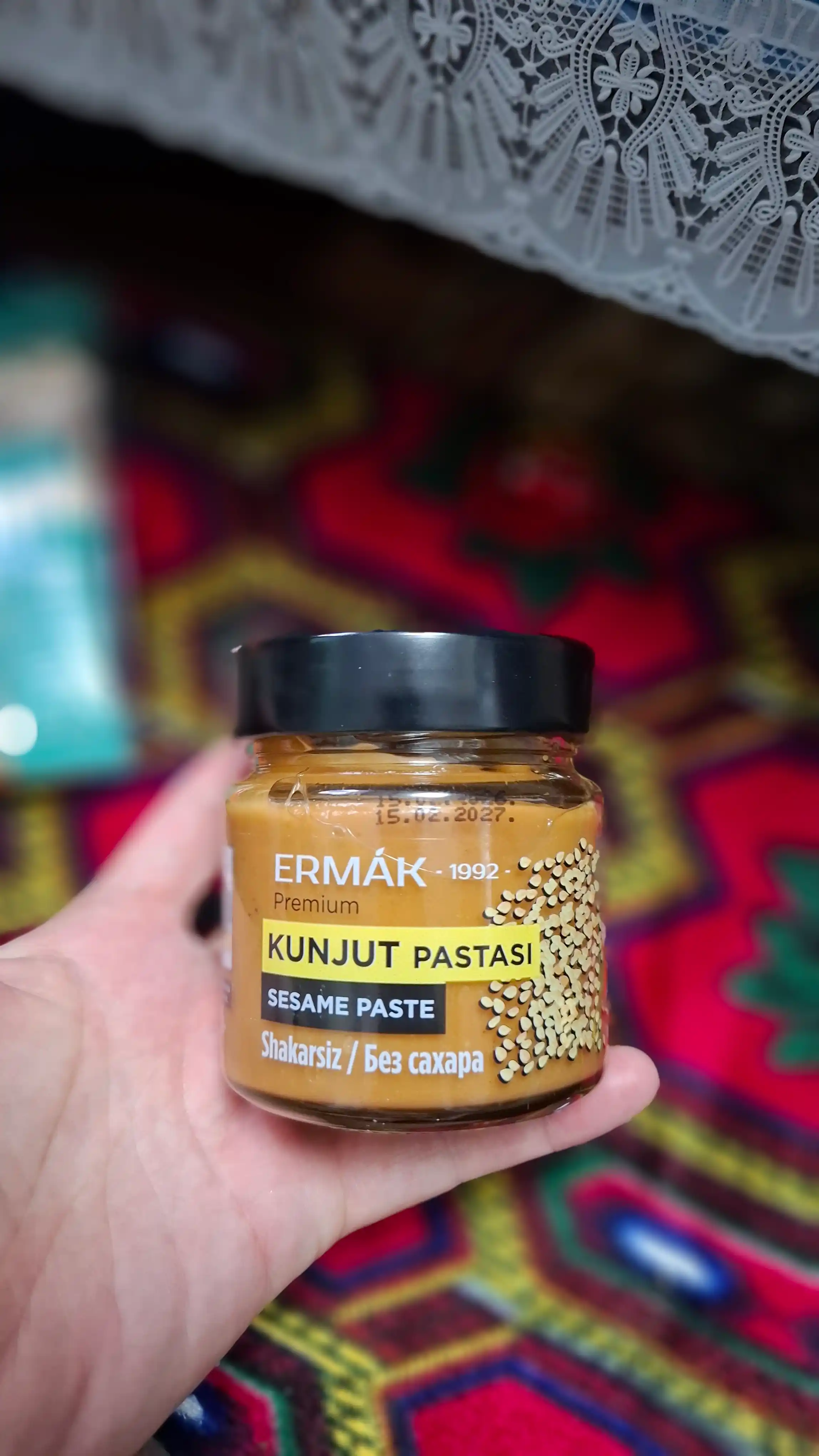 Ermak kunjut pastasi, 0,21 kg