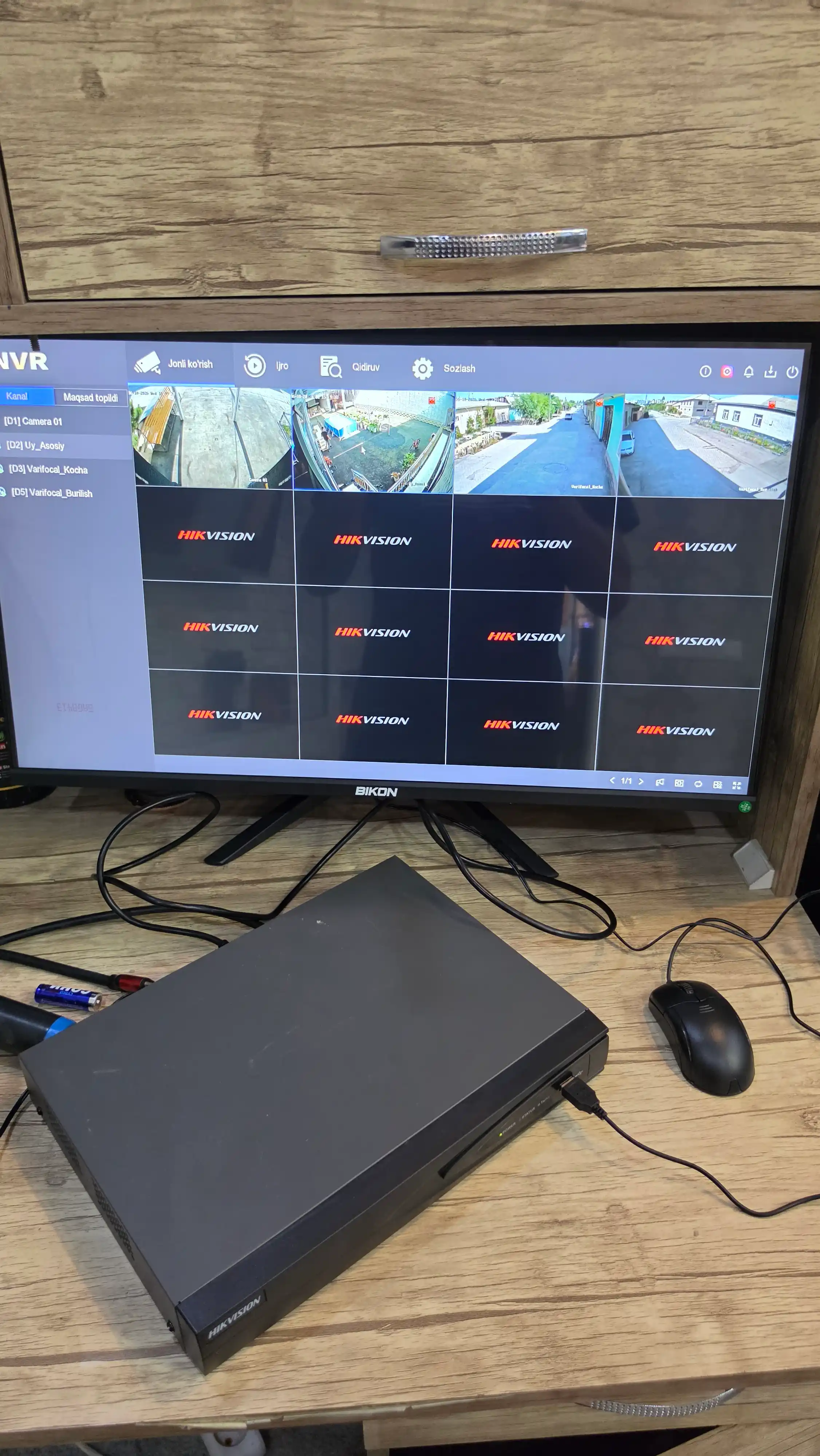Monitor BIKON 22, 24, 27, 32 120-240Hz, IPS FullHD, office o`qish, ish uchun