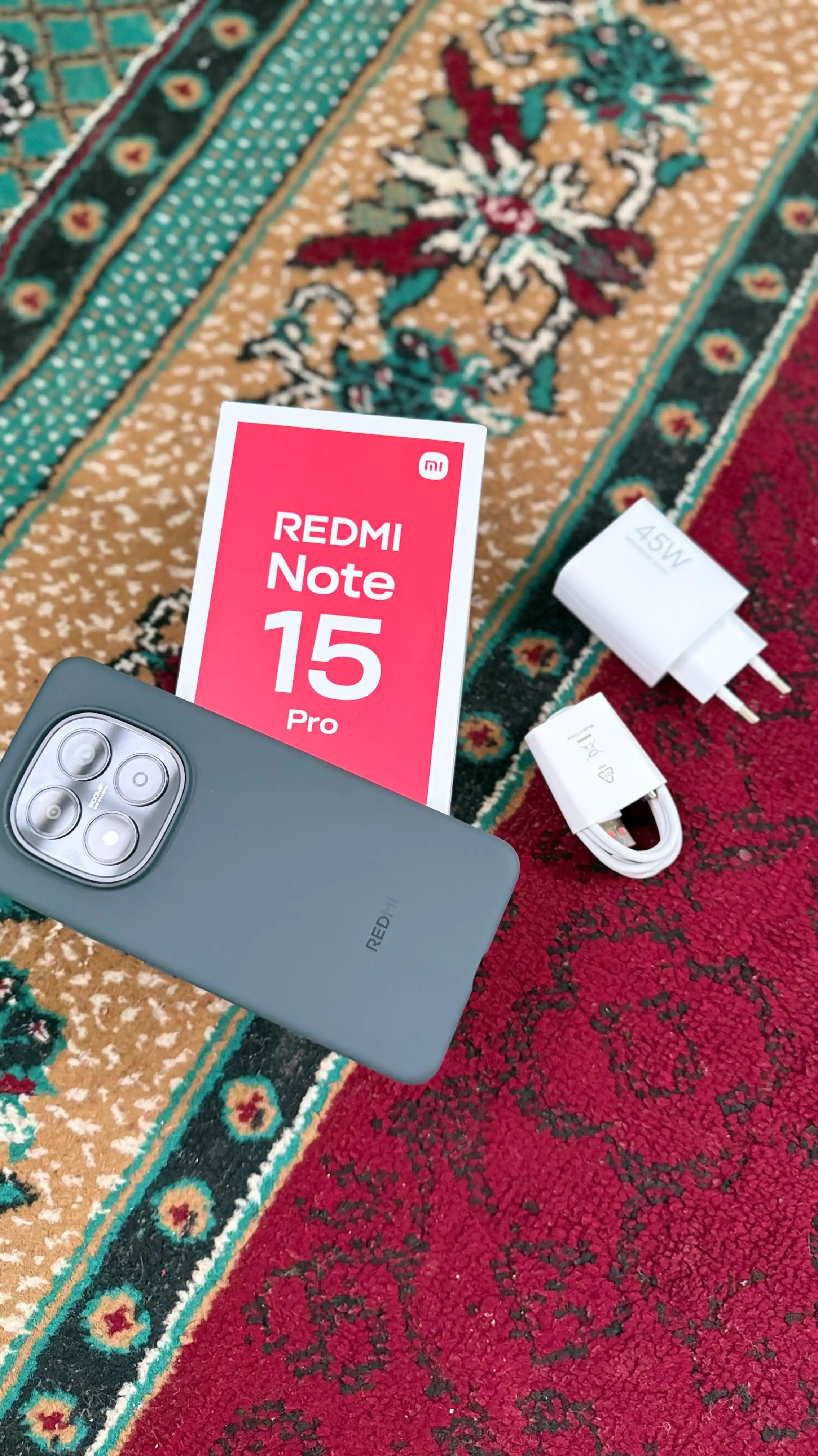 Smartfon Redmi Note 15 Pro 4G/5G, 200 MP + 32 MP kamera, 6500mah 45W, 120Hz, IP64