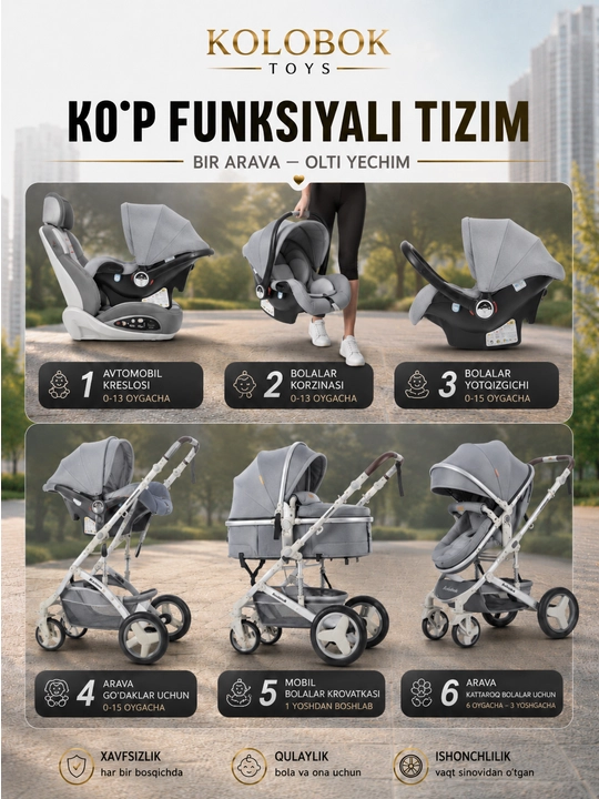 Коляска Belecco 530
