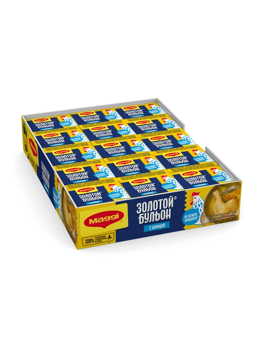 MAGGI® Oltin®. Tovuq ta’mli bulyon, 48 kubik, 432 g