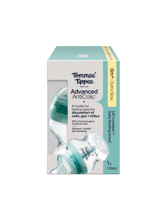 Антиколиковая бутылочка Tommee Tippee Anti-Colic для новорожденных