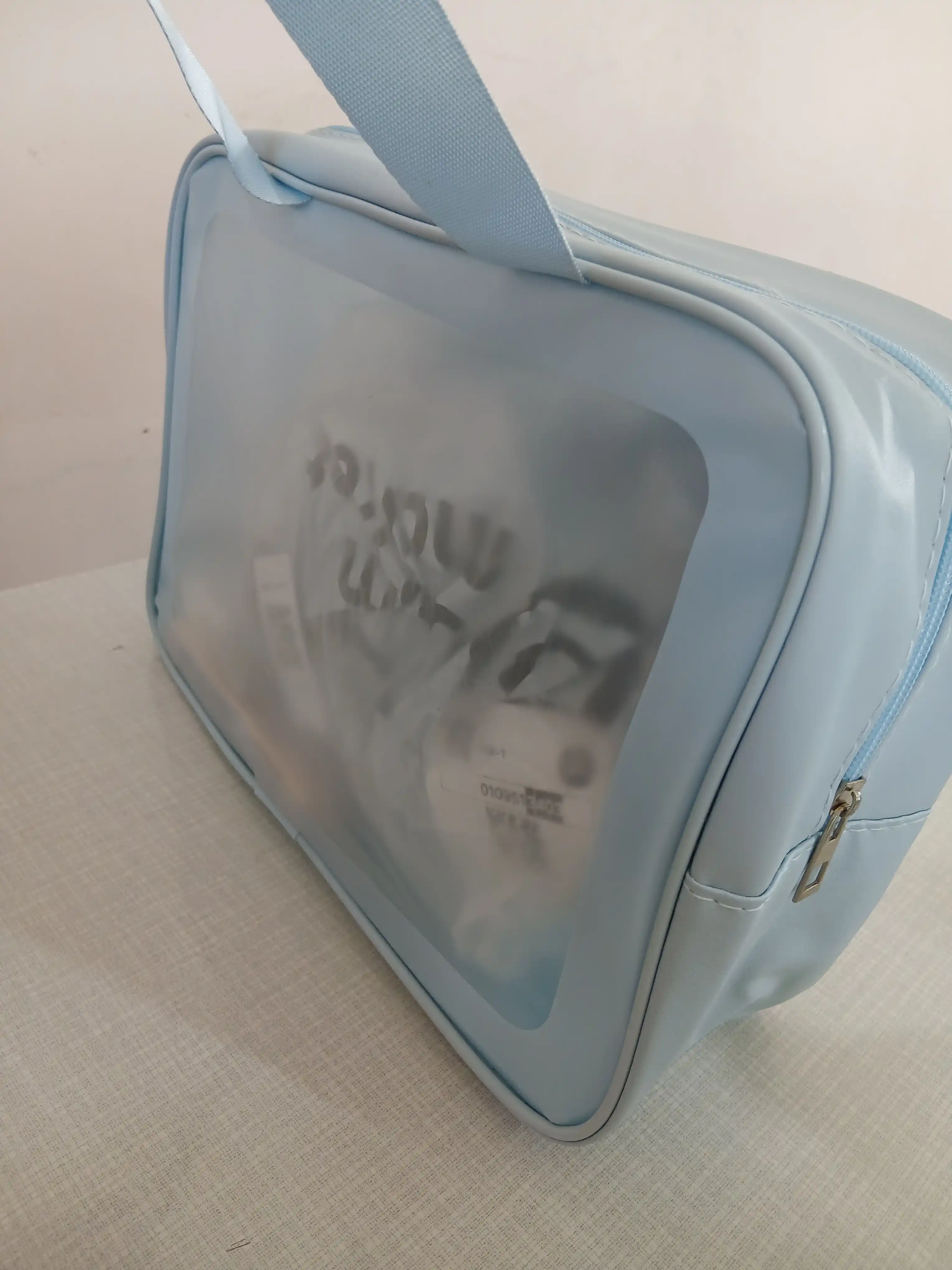 “WASHBAG”  3 xil o‘lchamli va 4 rangli suv o‘tkazmaydigan kosmetik sumkalar  (PVX-neylon)