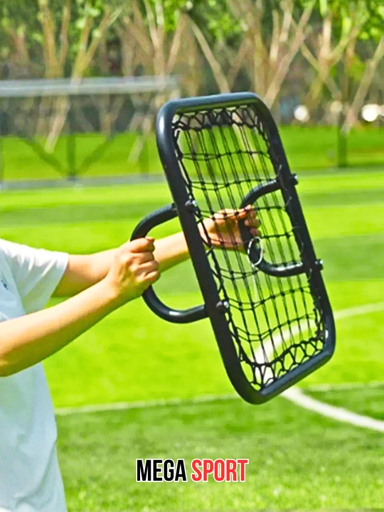 Futbol mashq rebounderi 9-2, metall karkasli qaytaruvchi setka, individual trening uchun