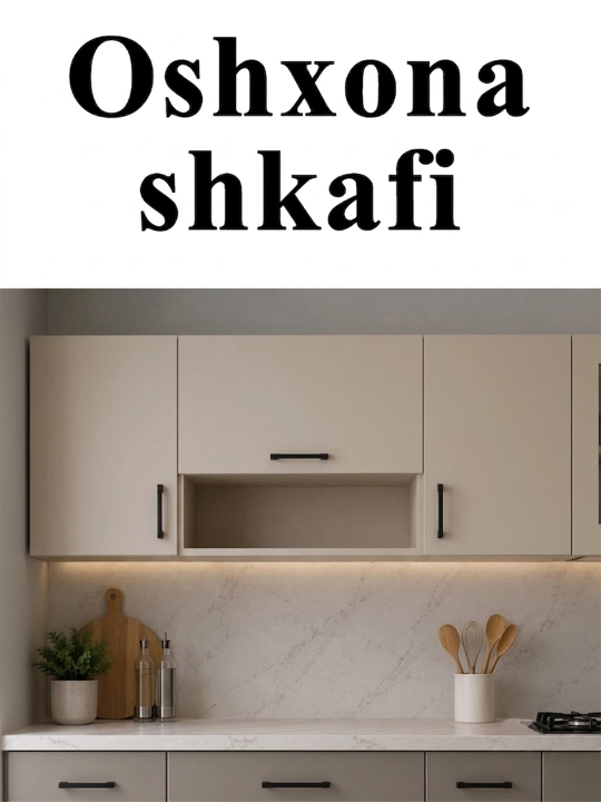Навесной кухонный шкаф - 