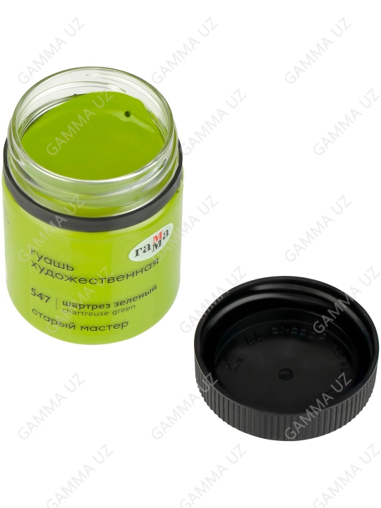 Gamma "Stariy Master" badiiy guash, shartre yashil, 40ml, 12112040547
