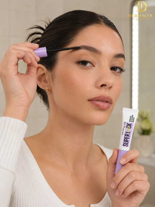 Гель для бровей Maybelline Brow Glue Super Lock  с эффектом ламинирования,сильная фиксация