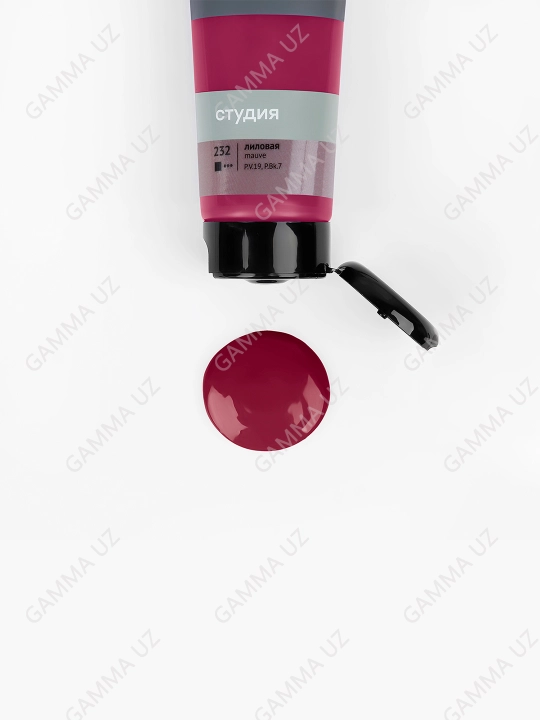 Gamma "Studiya" badiiy akrilik bo'yoq, 75ml, liloviy, 280220232