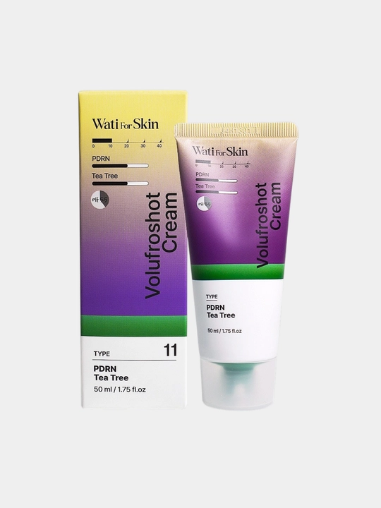 Крем для лица Wati for Skin PDRN Biome Volufroshot, регенерирующий крем, 50 мл
