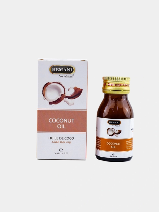 Tabiiy kokos yog'i — soch va tana uchun oziqlantiruvchi vosita, 30 ml