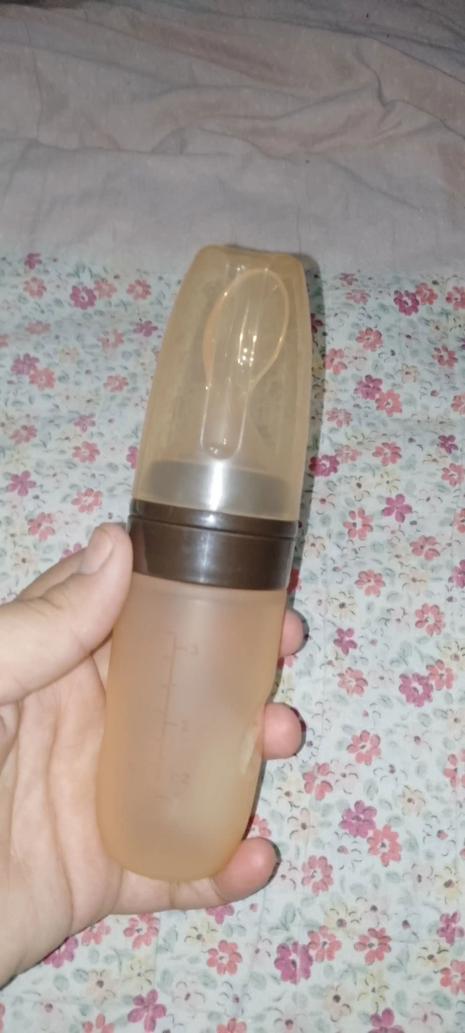 Meva pyuresi va pastasi uchun chaqaloqni oziqlantirish qoshig'i, qoshiqli dispenser