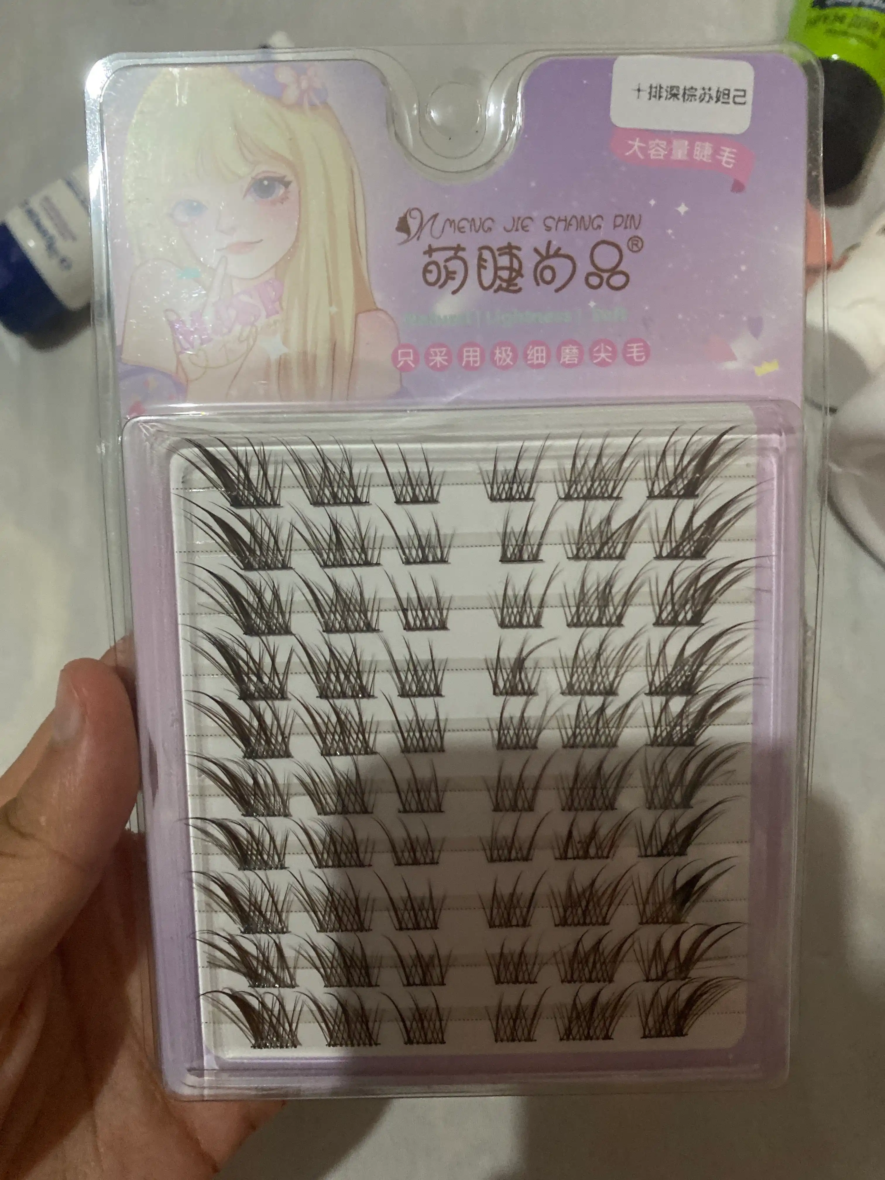 Sun’iy kipriklar to‘plamlari, anime kipriklar, 3D effektli ulama kipriklar to'plami