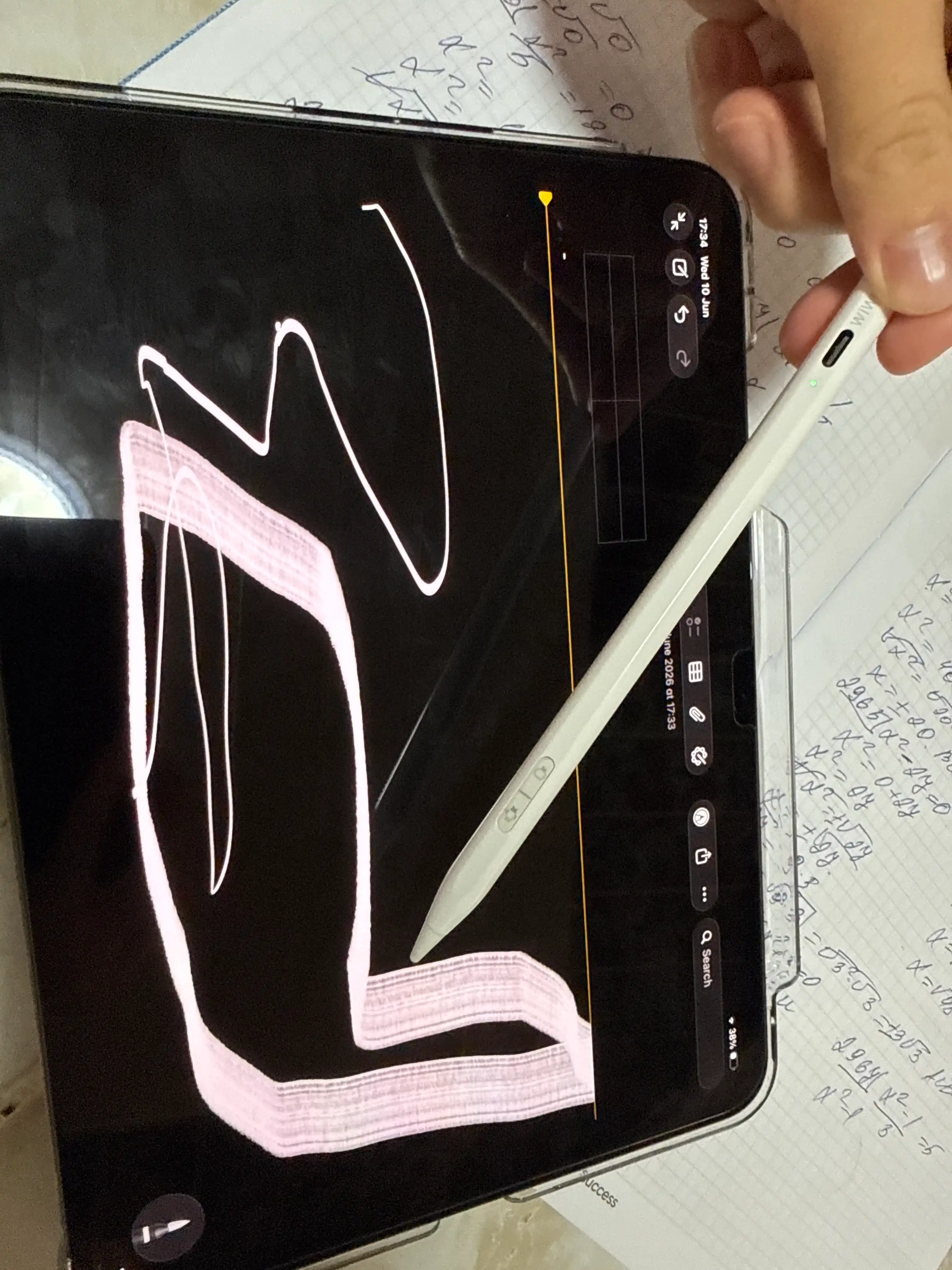 WiWU Pencil S04 – стилус для iPad, высокая точность, идеально для рисования и письма
