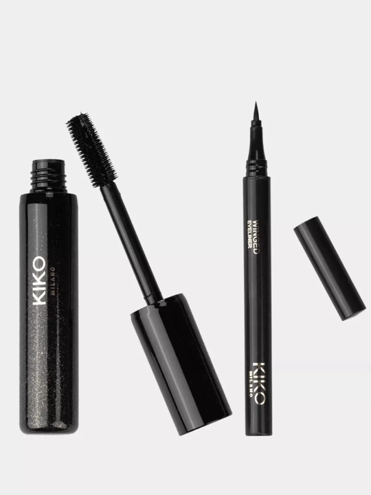 KIKO Milano 2v1 Kiprik uchun Ultra Tech Tushi + High Definition Podvodkasi