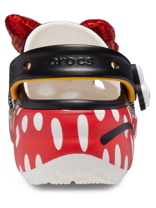 CROCS Minnie Mouse Classic Platform Clogs 209896-100, ayollar uchun