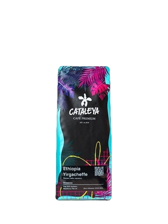 Cataleya Ethiopia Yirgacheff donli qahvasi, 100% arabika