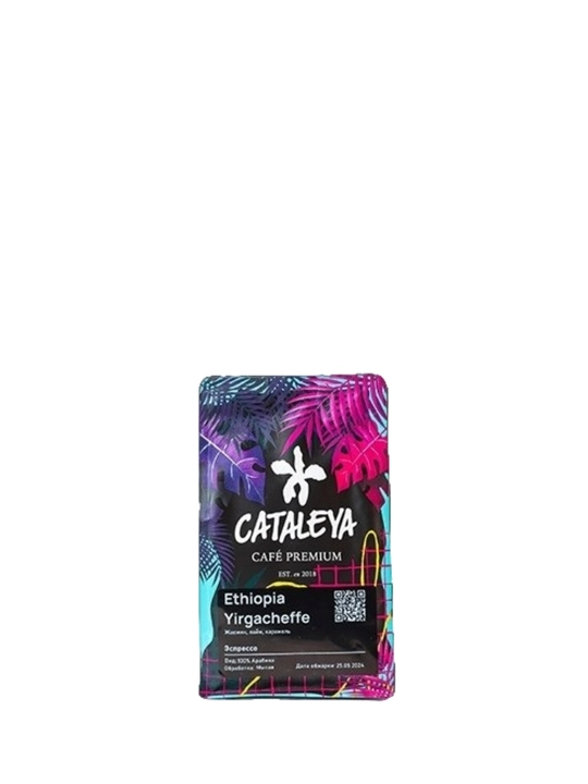Cataleya Ethiopia Yirgacheff donli qahvasi, 100% arabika