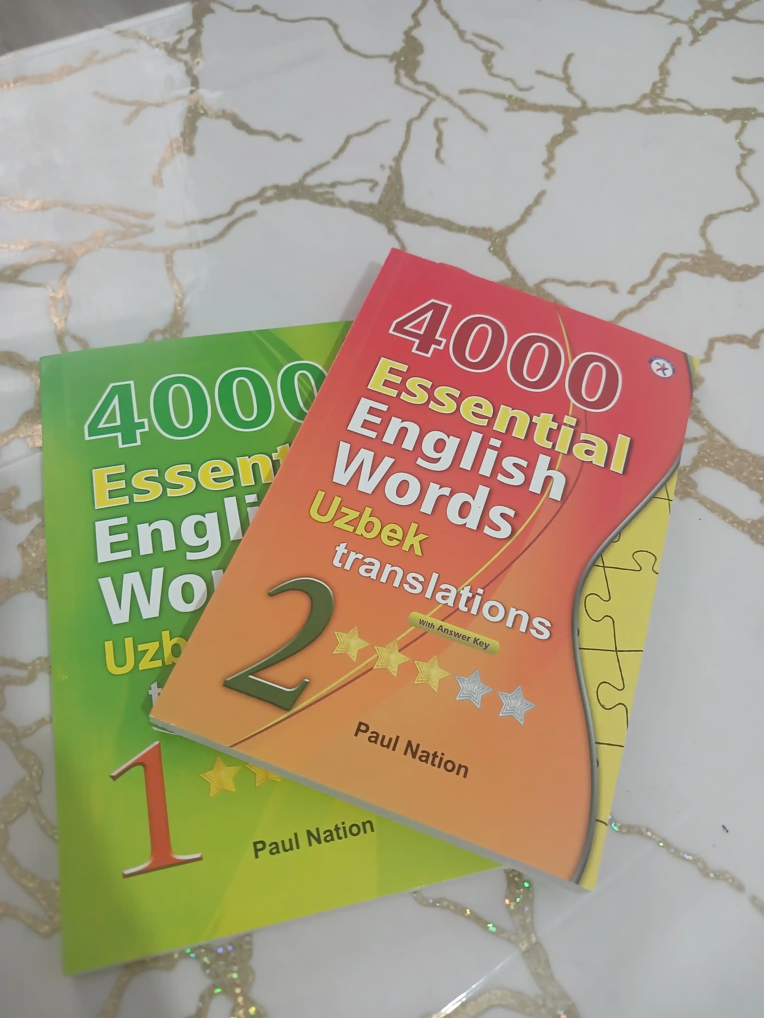 4000 Essential english words 1, 2, 3, 4, 5, 6 Uzbek translations