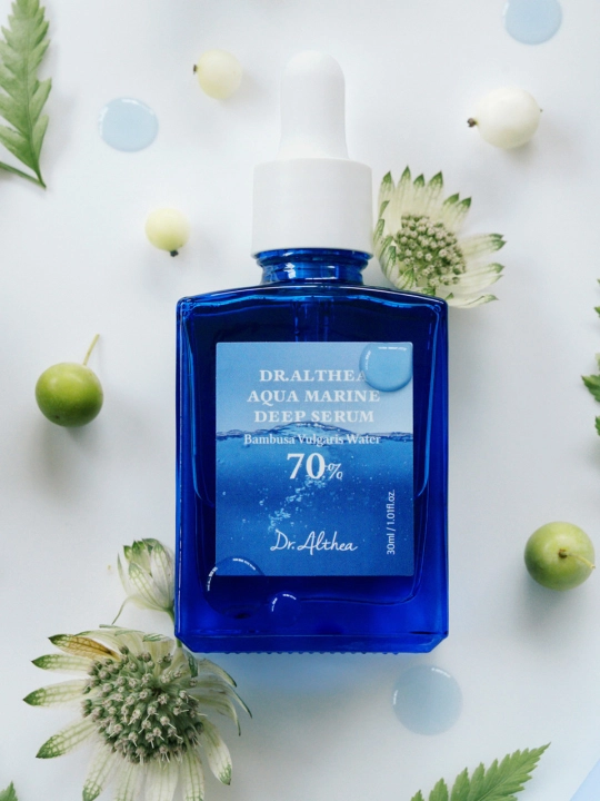 Terini chuqur namlash uchun intensiv zardob Dr.Althea Aqua Marine Deep Serum, 30 ml