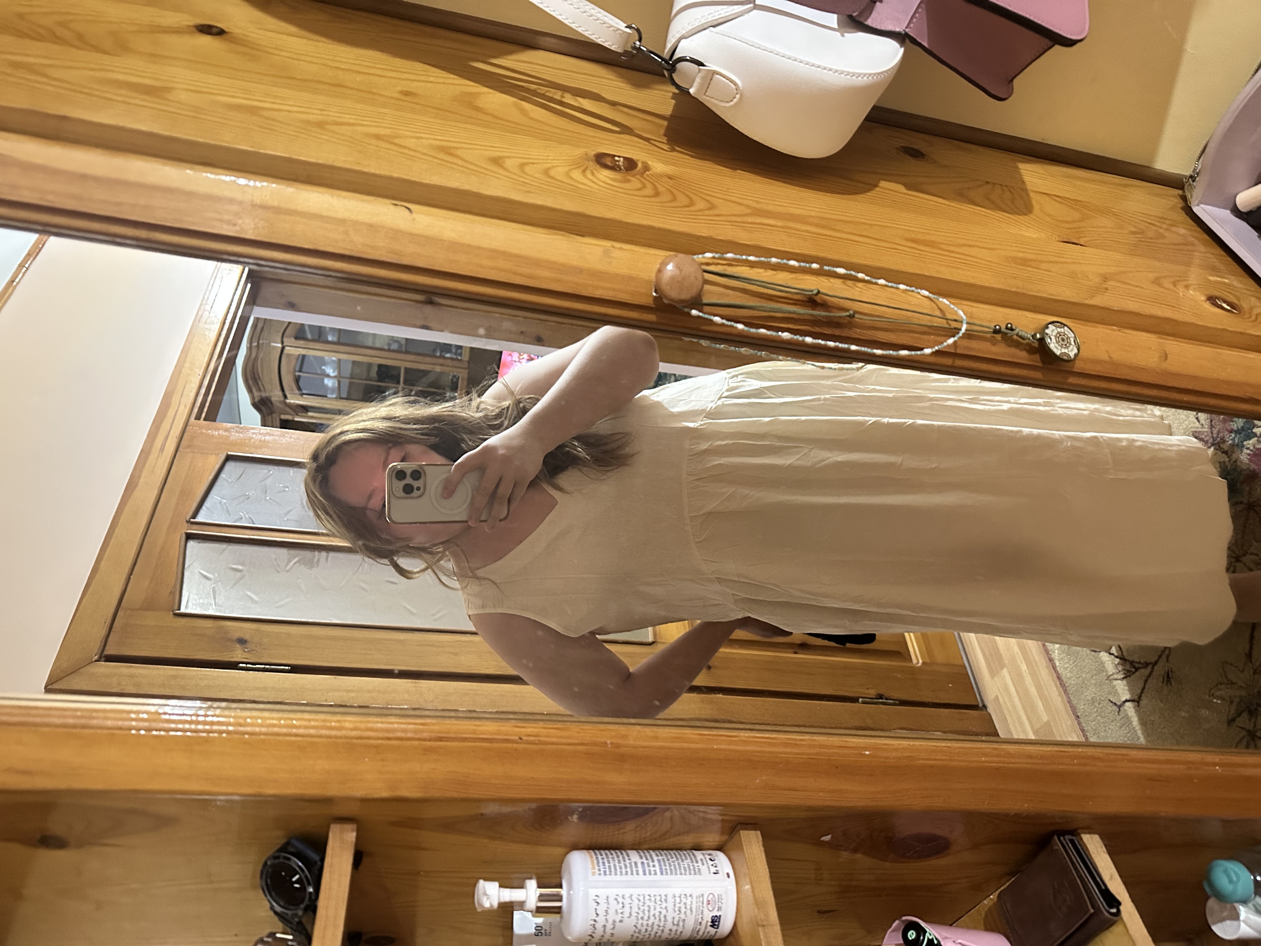 Yozgi  sarafan ayollar uchun, zig‘ir — ELLY FASHION