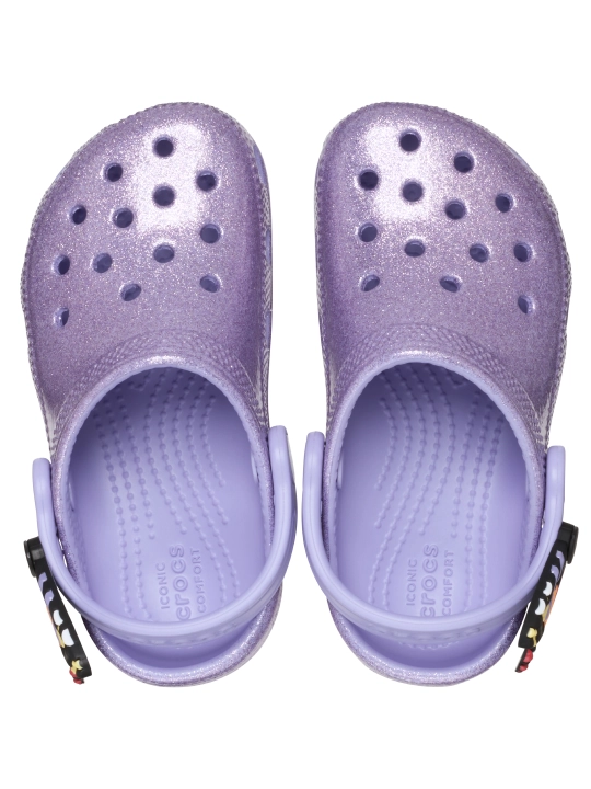 Клоги CROCS Junior Purple Butterfly Clog 210018-5BN, для девочек и мальчиков