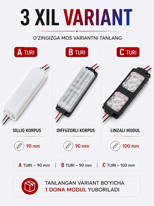 LED сигнальный модуль 12V, красно-синий мигающий свет для STEM и DIY проектов