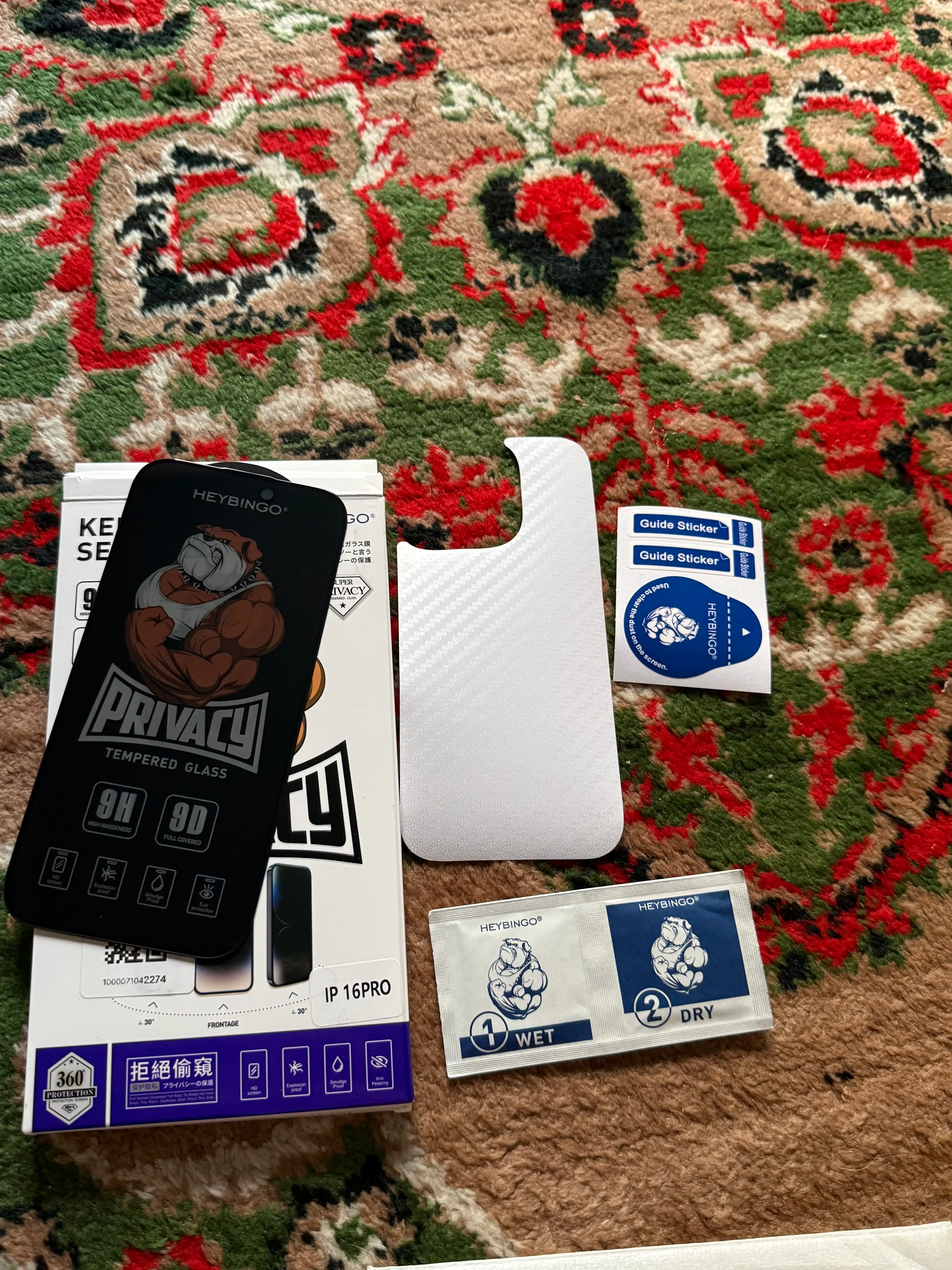 Защитное стекло для экрана iPhone 16 PRO MAX, 16 PRO, 15 PRO MAX, 15 PRO 14/13