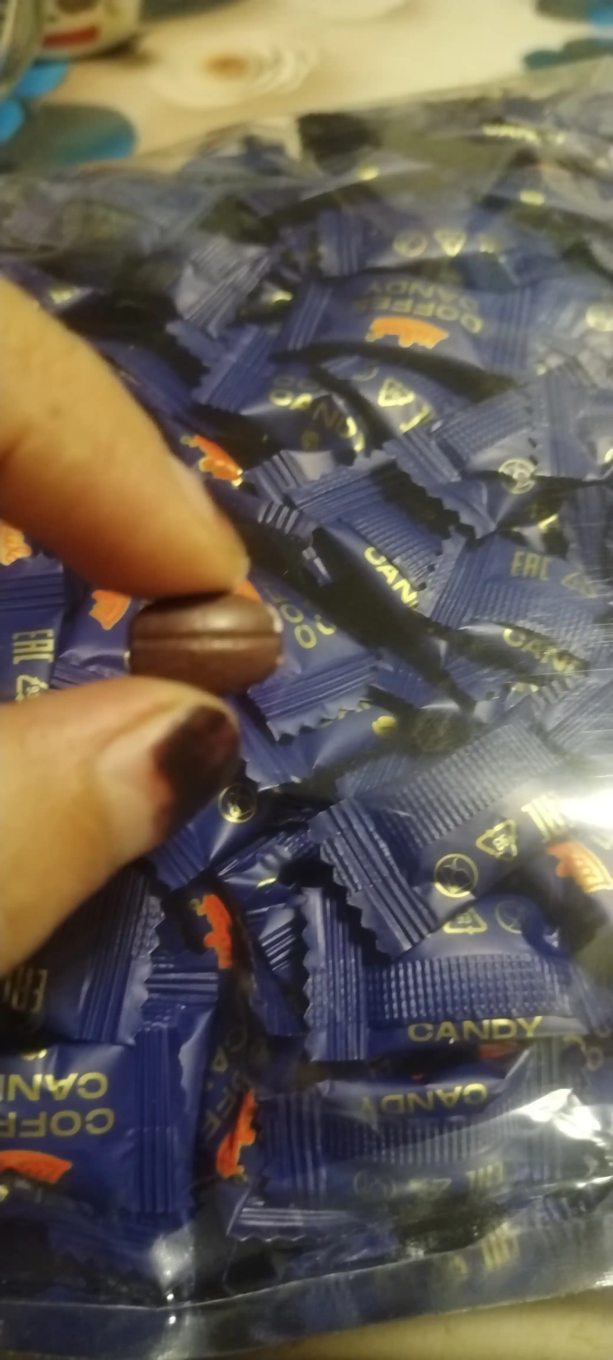 Kofeli konfetlar Sheeralab Coffee Candy, 500 gr
