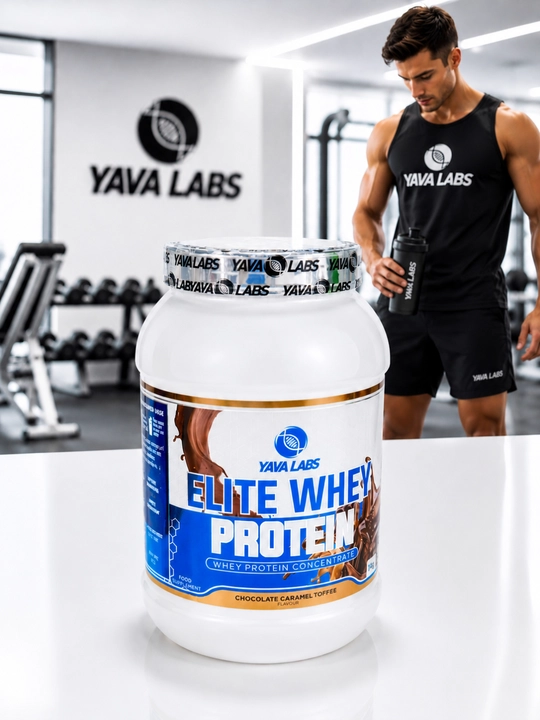 YAVA Whey protein 1000g 33 порций 22г белок, протеин - 