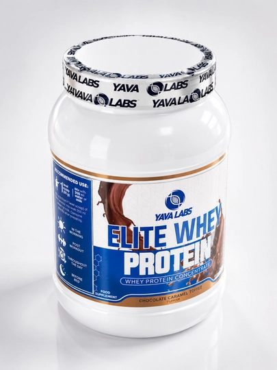 YAVA Whey protein 1000g 33 порций 22г белок, протеин