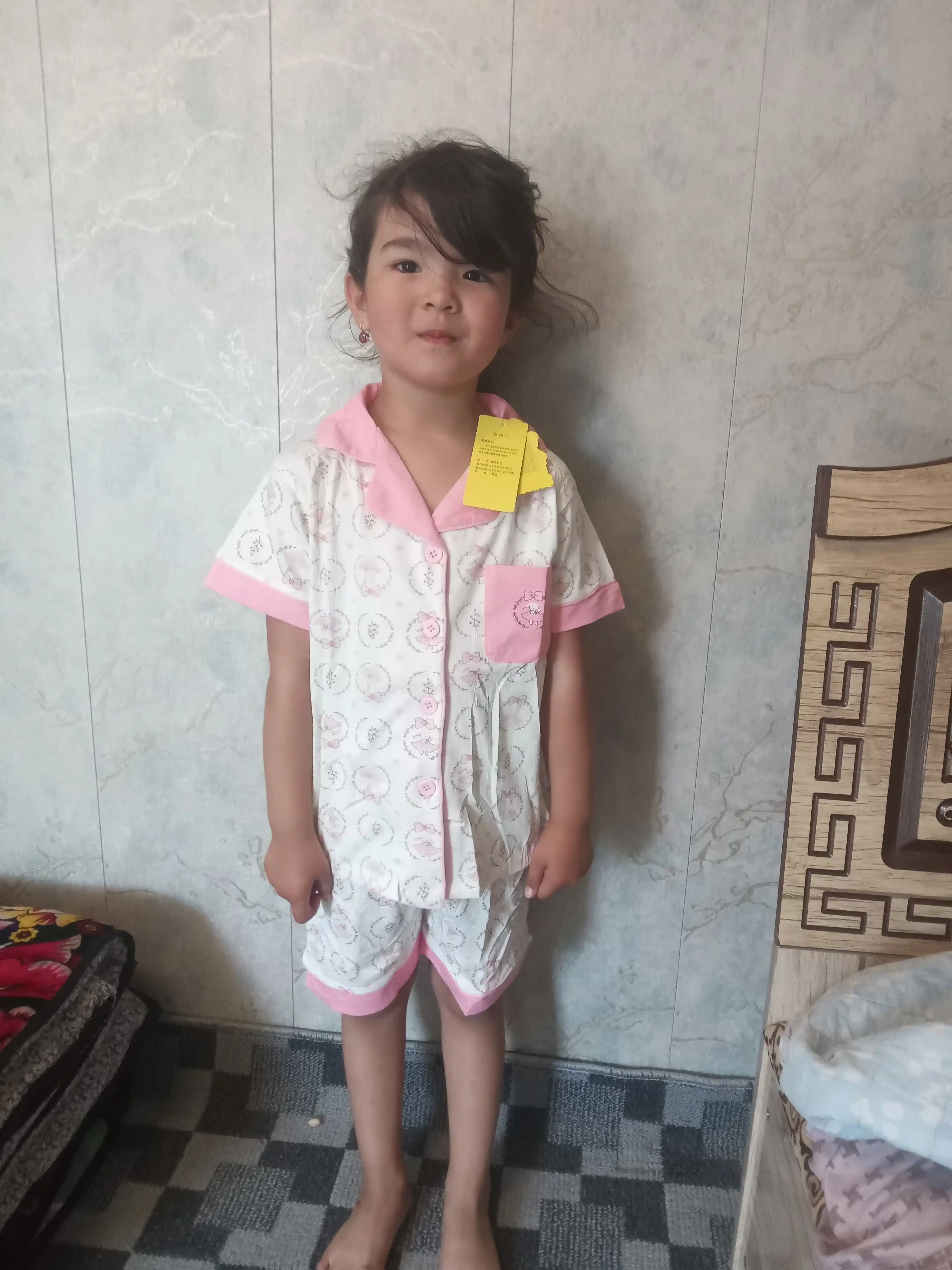 Детская пижама, летняя домашняя одежда для девочек, мягкая, удобная