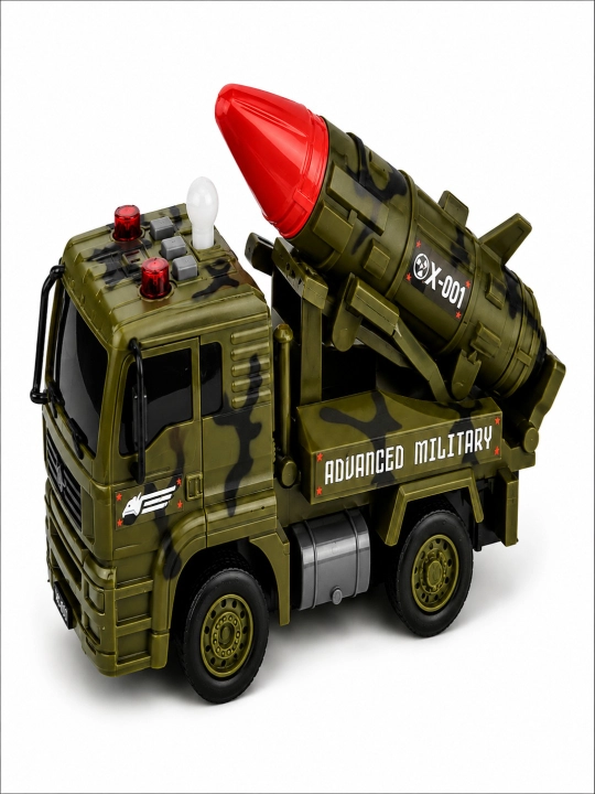 Военная ракетная машина Launcher 1:20 | Игрушка со световыми и звуковыми эффектами - 