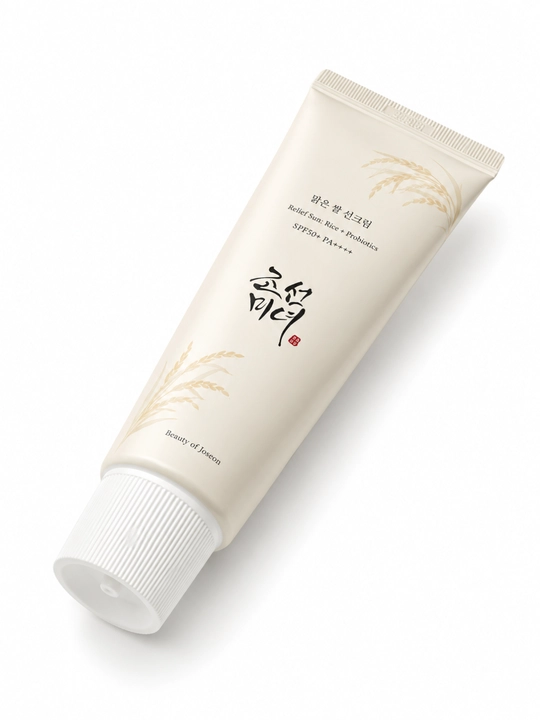 Quyoshdan himoyalovchi Beauty of Joseon Relief Sun kremi: guruch + probiotiklar SPF50+ PA++++, 50 ml