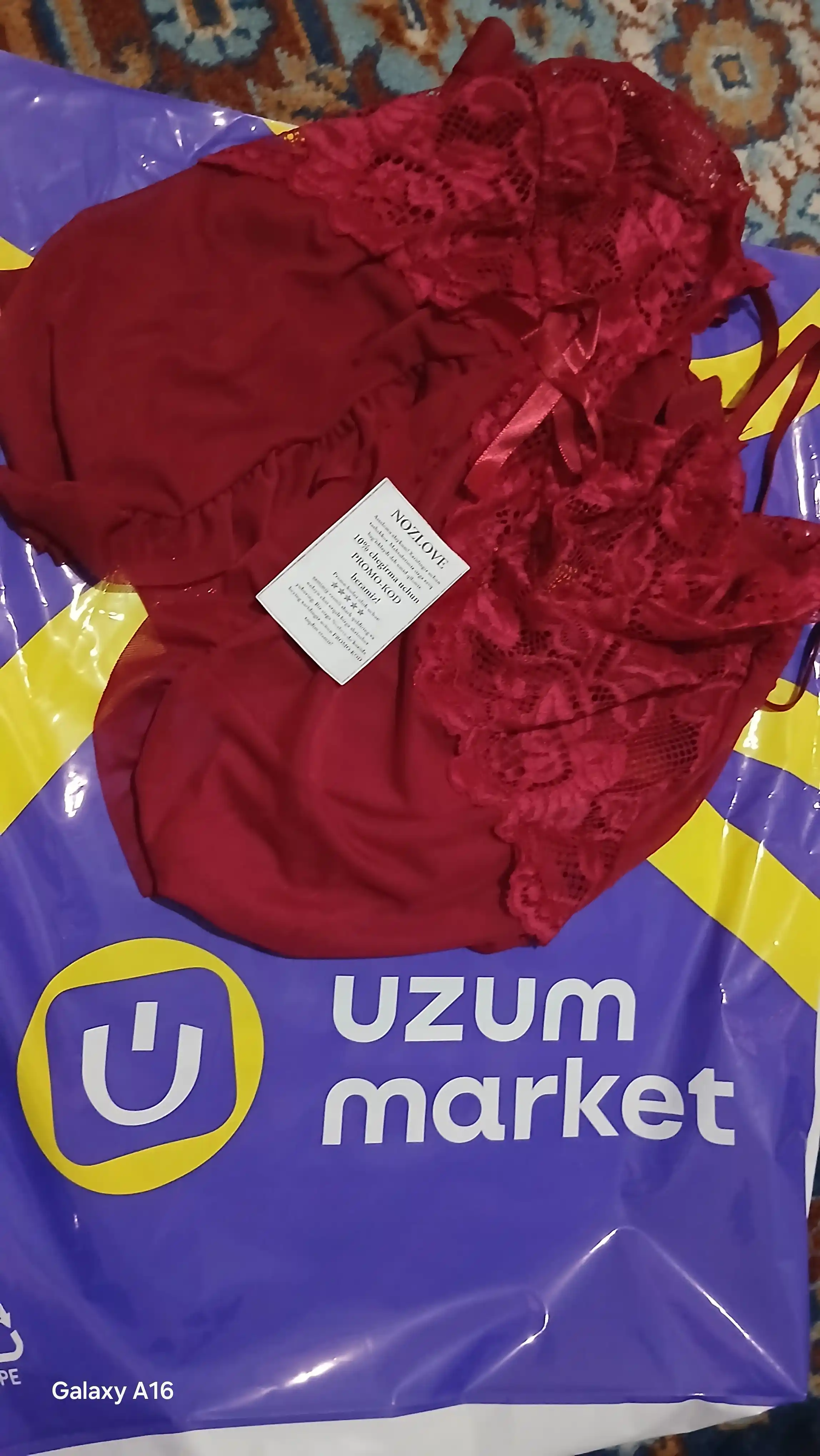 Stringli penyuar, 2 ta 1 da, tungi ko‘ylak, ichki kiyim to‘plami