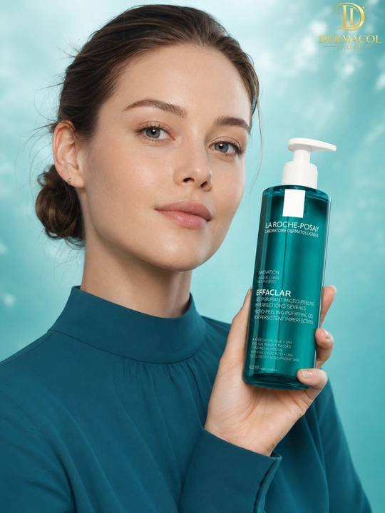 Очищающий гель для лица и тела laroche Effaclar Micro-Peeling, для ежедневного ухода 400 ml
