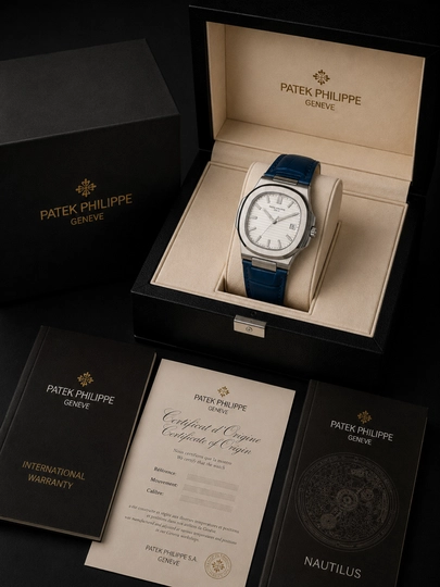Мужские наручные часы Patek Philippe, в подарочной коробке — SABR1-SABR9-ПРОЗР