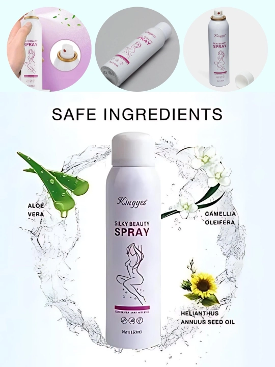 Silky Beauty Spray cпрей для депиляции, 150 мл - 