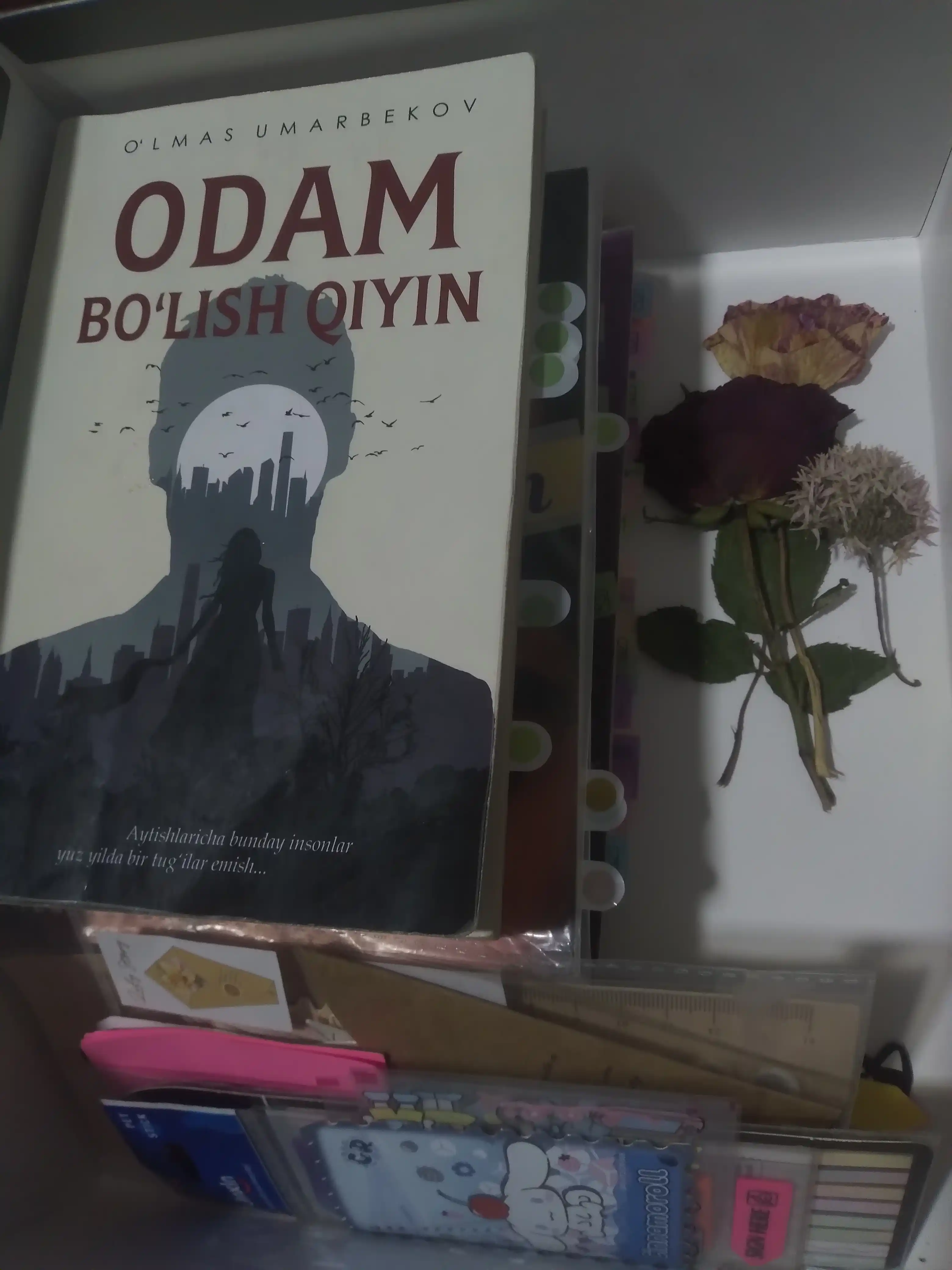 Одам болиш кийин, Уруш фарзанди, Киёмат карз, Фотима ва Зухра, Ёз ёмгири, Улмас Умарбеков