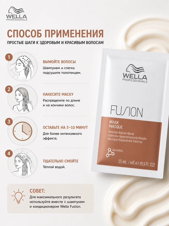 FUSION Интенсивная восстанавливающая маска для волос