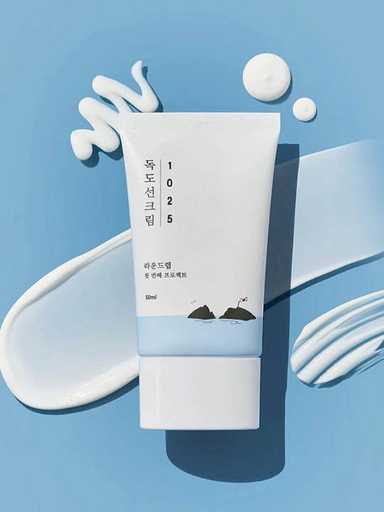 Round Lab 1025 Dokdo quyoshdan himoyalovchi yengil kremi SPF50+ PA++++