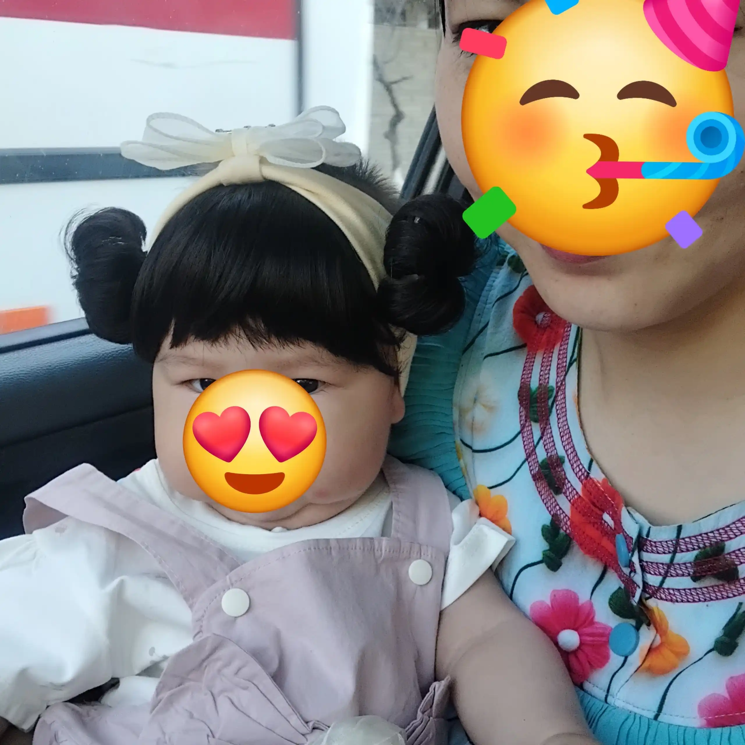 1 yoshdan 6 yoshgacha bo‘lgan qizlar uchun pariklar, aksessuarlar, bosh bog‘ichlari