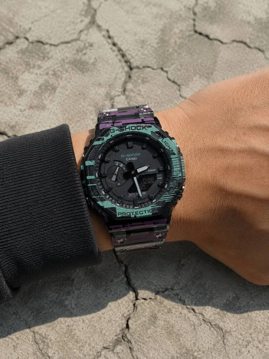 Мужские кварцевые часы G-Shock, стильные и удобные, с коробкой - 