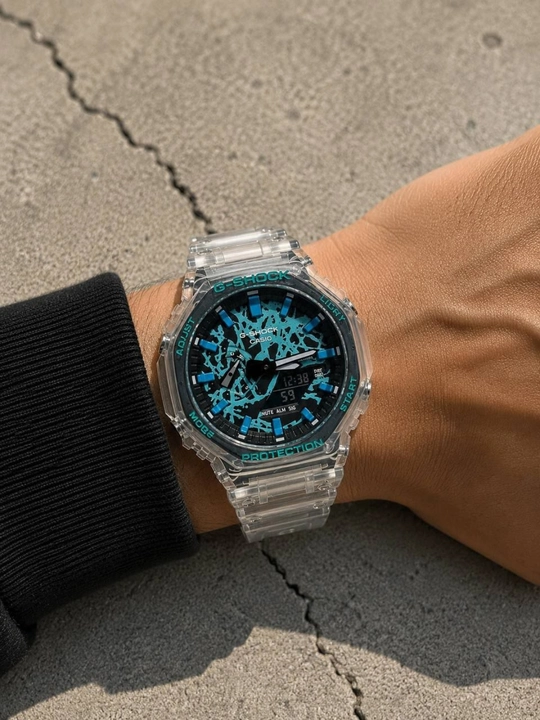 Мужские кварцевые часы G-Shock, стильные и удобные, с коробкой - 