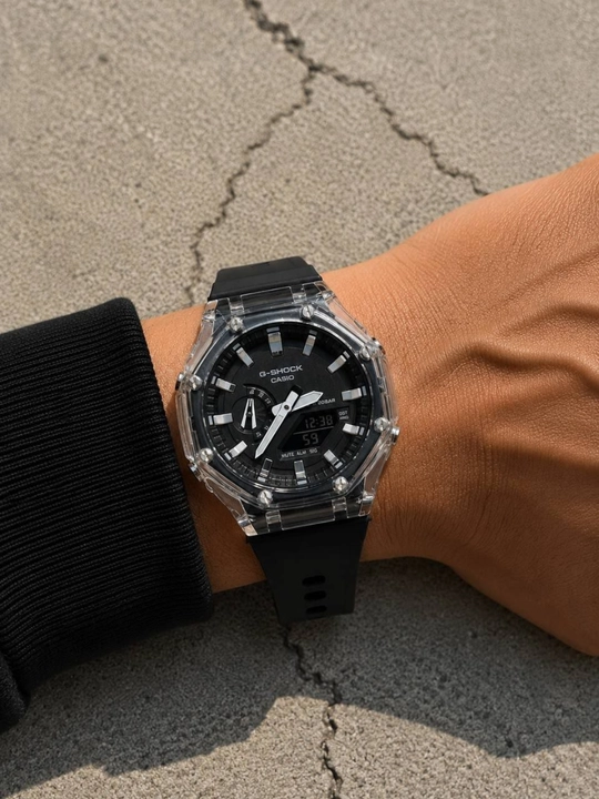 Мужские кварцевые часы G-Shock, стильные и удобные, с коробкой - 