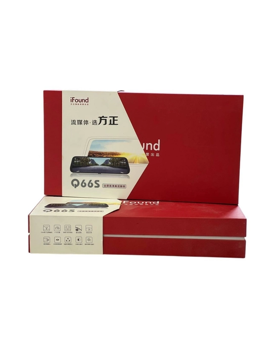 IFOUND Q-66 S avtomobil videoregistratori, qora rangli, ixcham korpusli